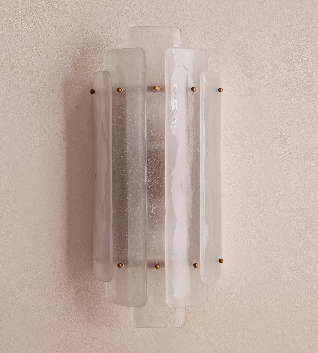 Estelle Glass Wall Light 16"H