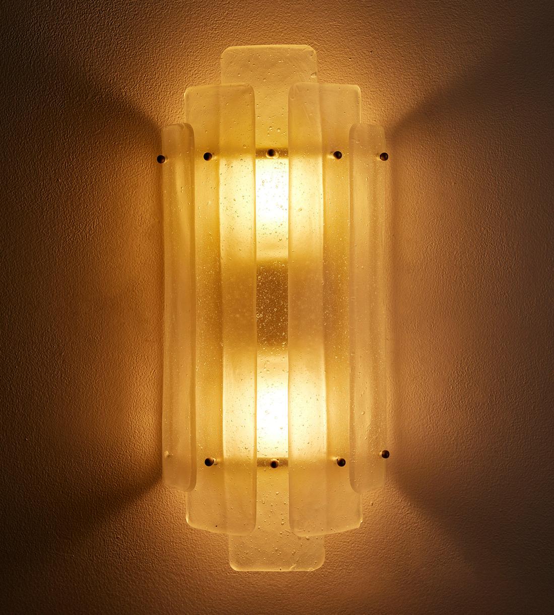 Estelle Glass Wall Light 16"H