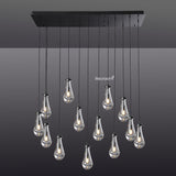 Raindrop Linear Chandelier 54" - Zonesus