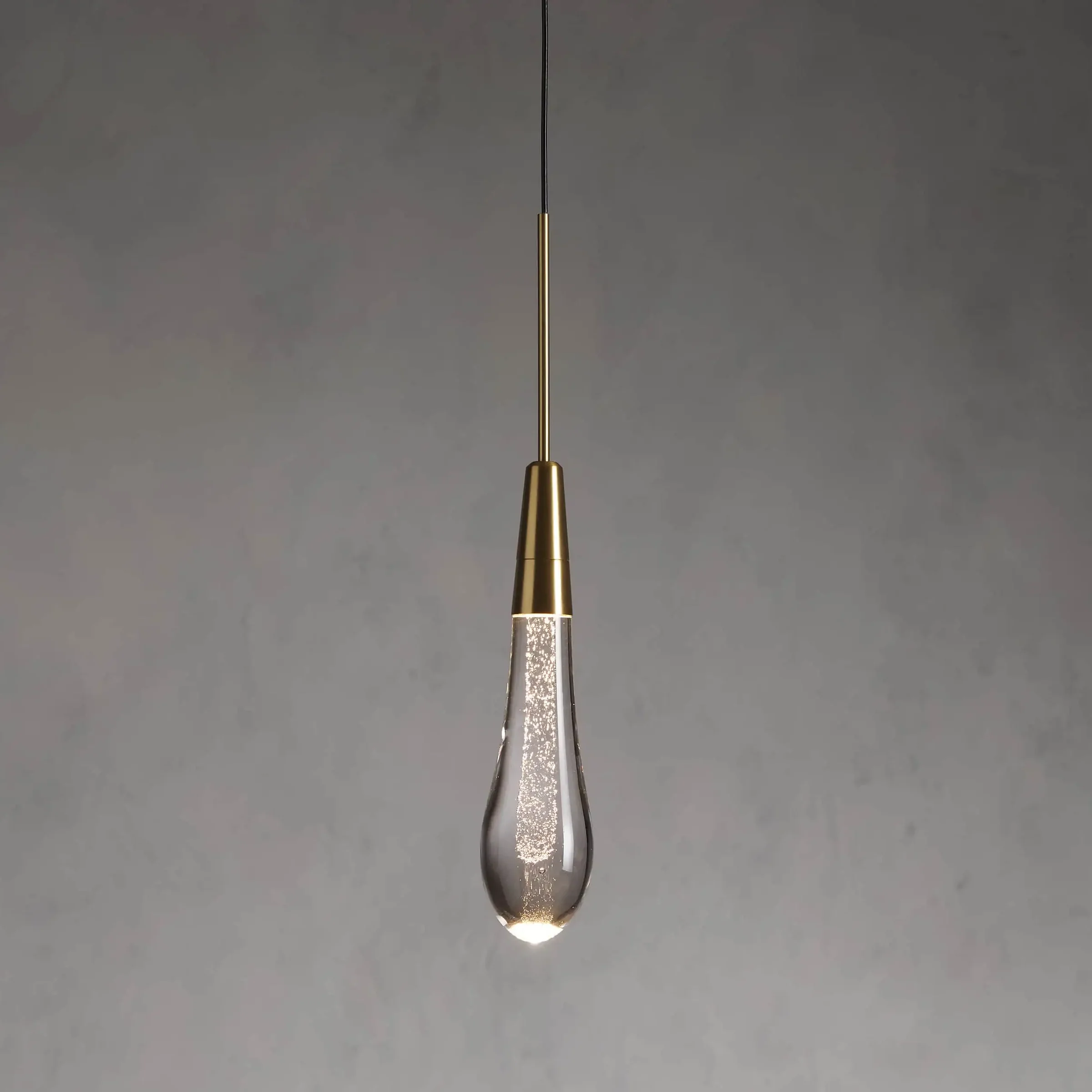 Solitaire Crystal Pendant 1 light 2 lights - Zonesus