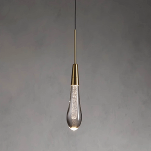 Solitaire Crystal Pendant 1 light 2 lights - Zonesus