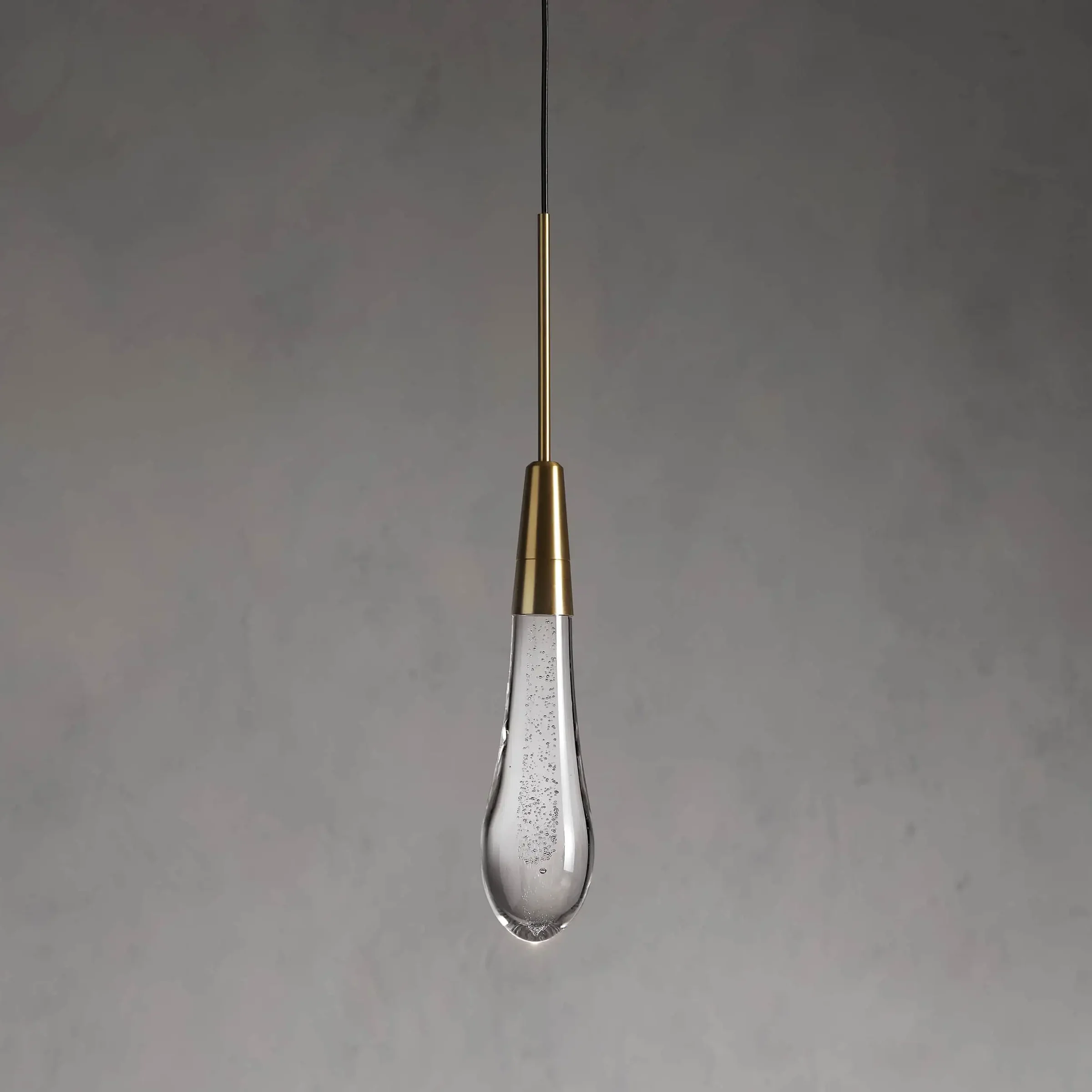 Solitaire Crystal Pendant 1 light 2 lights - Zonesus