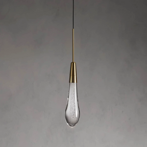 Solitaire Crystal Pendant 1 light 2 lights - Zonesus