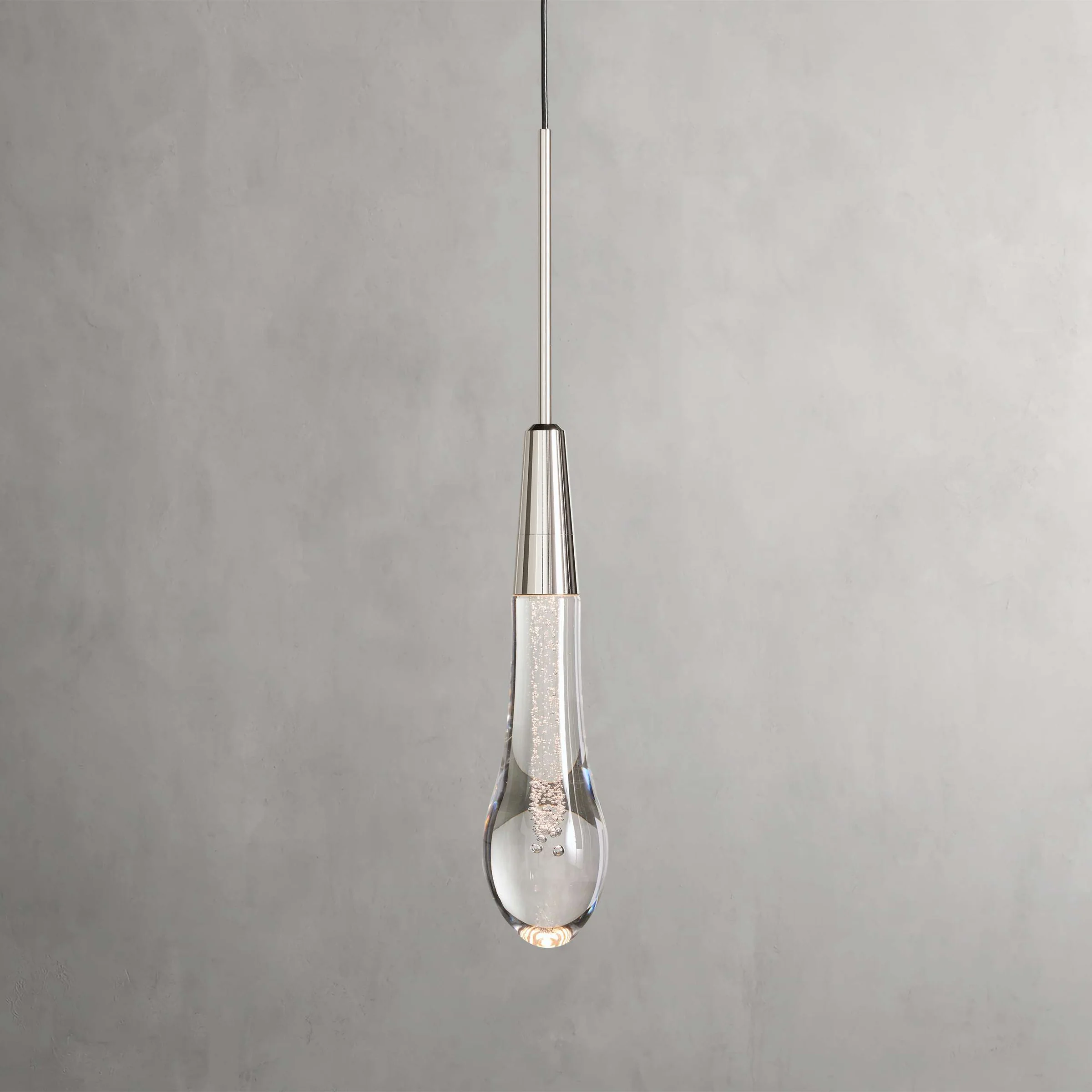 Solitaire Crystal Pendant 1 light 2 lights - Zonesus