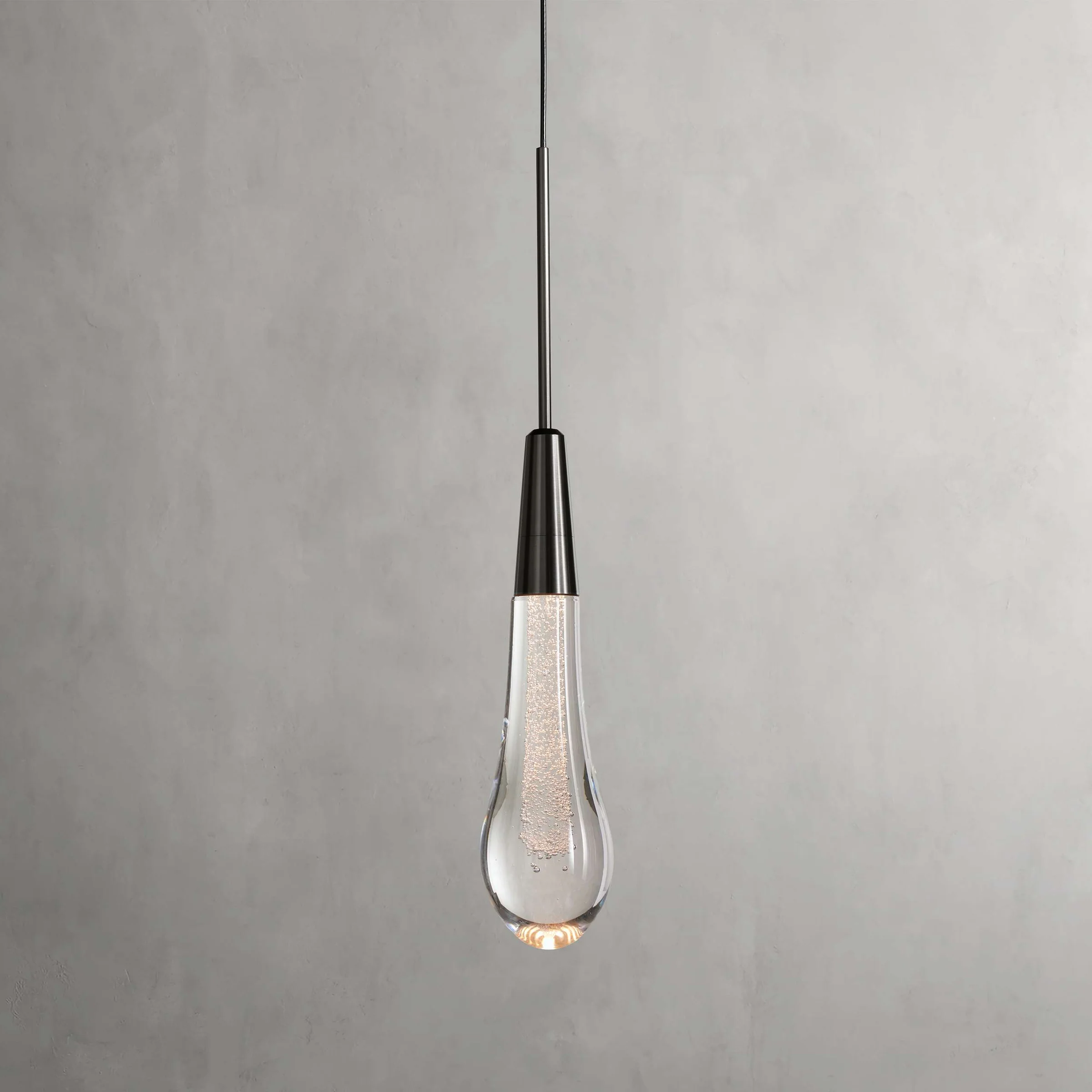 Solitaire Crystal Pendant 1 light 2 lights - Zonesus