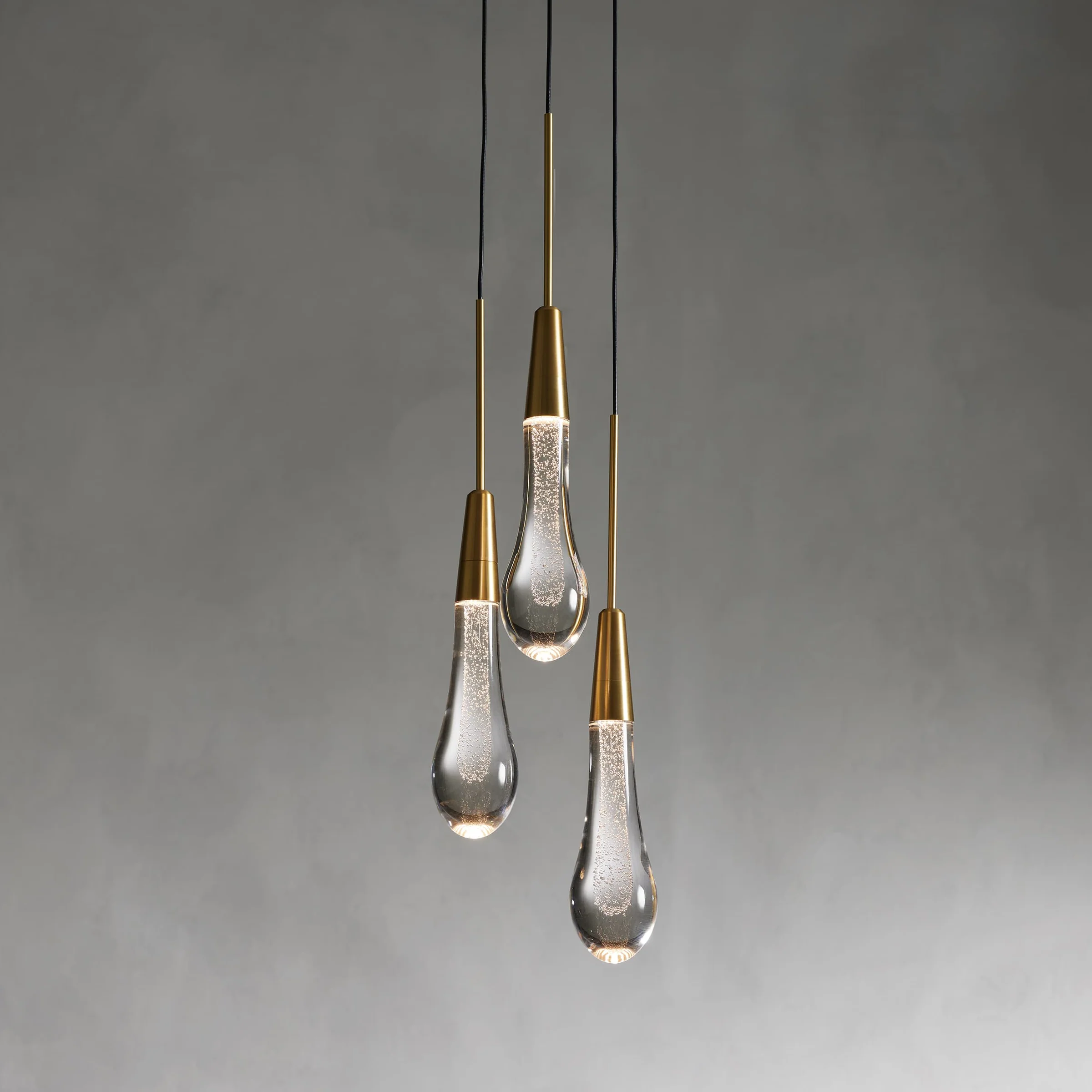 Solitaire Cluster Crystal Pendant 3 Light 5 Light 7Light - Zonesus