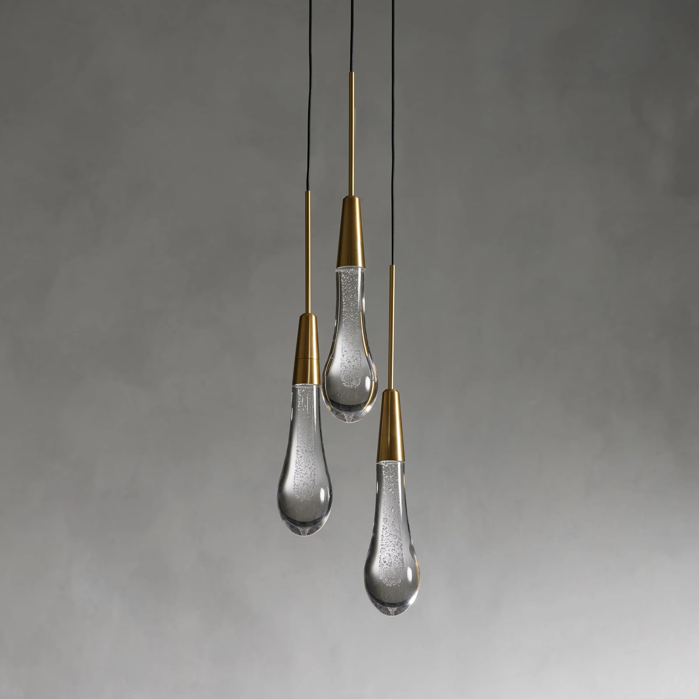 Solitaire Cluster Crystal Pendant 3 Light 5 Light 7Light - Zonesus