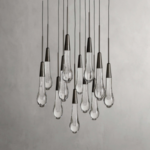 Solitaire Crystal Round Chandelier 17" 24" 36" 40'' 48'' 58"D - Zonesus