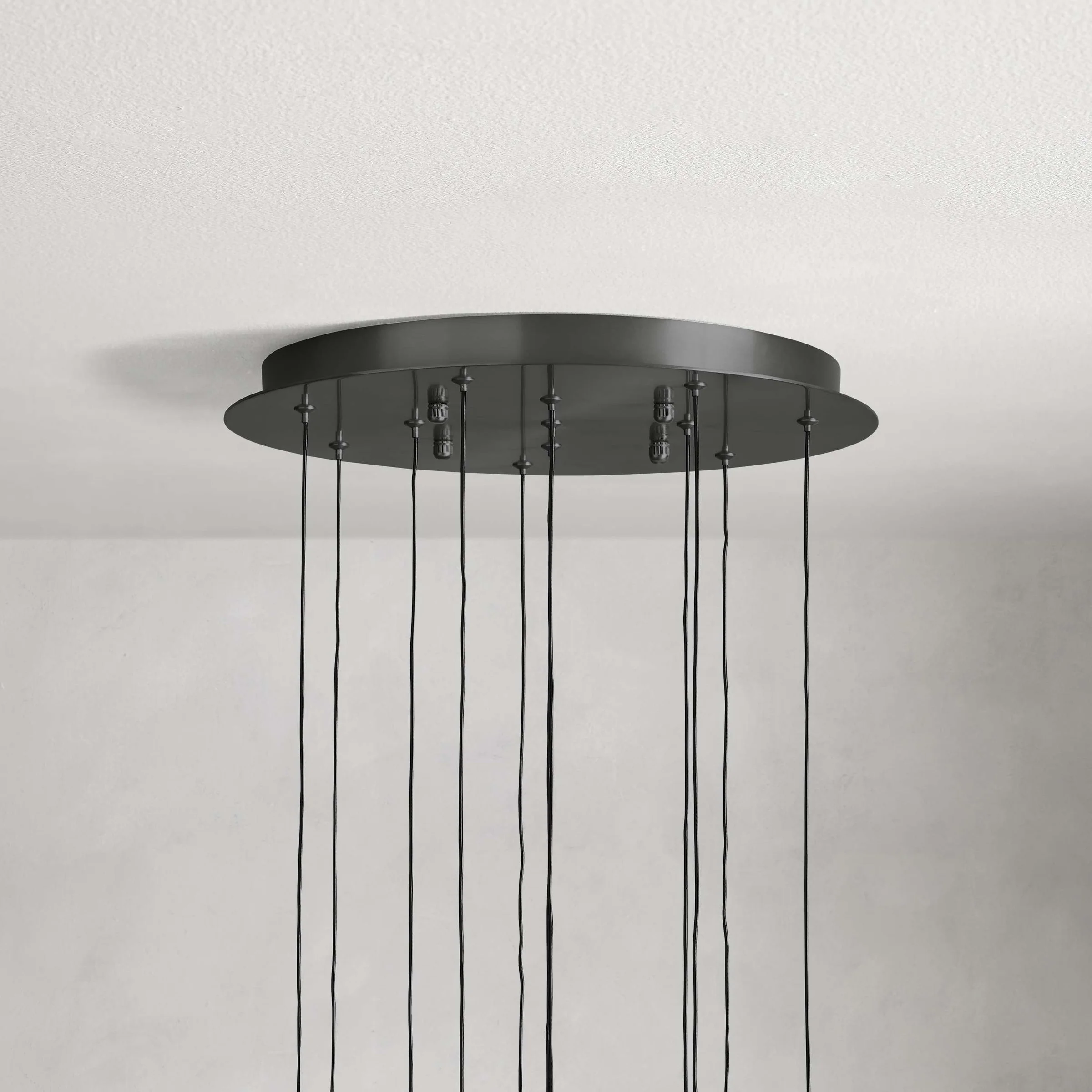 Solitaire Crystal Round Chandelier 17" 24" 36" 40'' 48'' 58"D - Zonesus