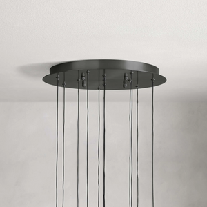 Solitaire Crystal Round Chandelier 17" 24" 36" 40'' 48'' 58"D - Zonesus