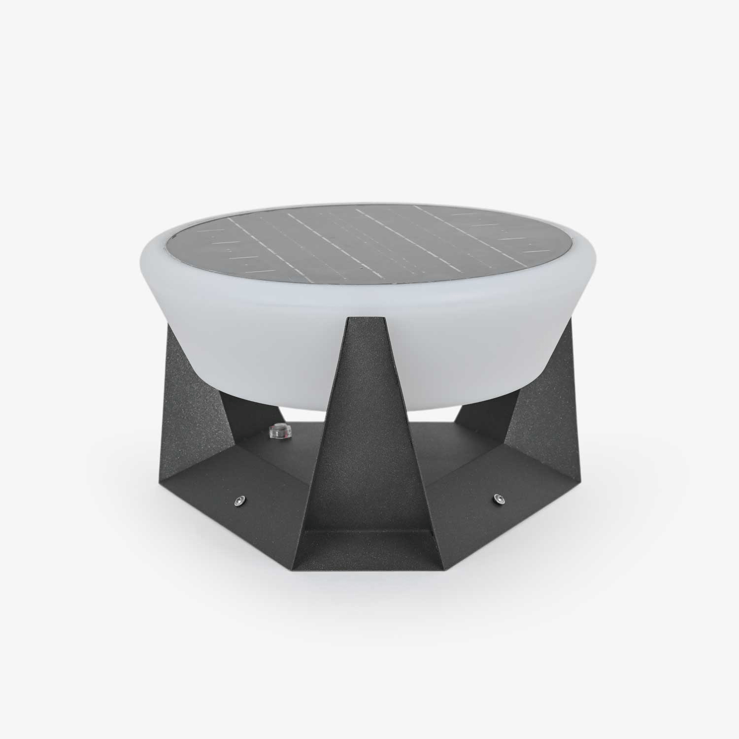 StoneRay Solar Garden Post Floor Light