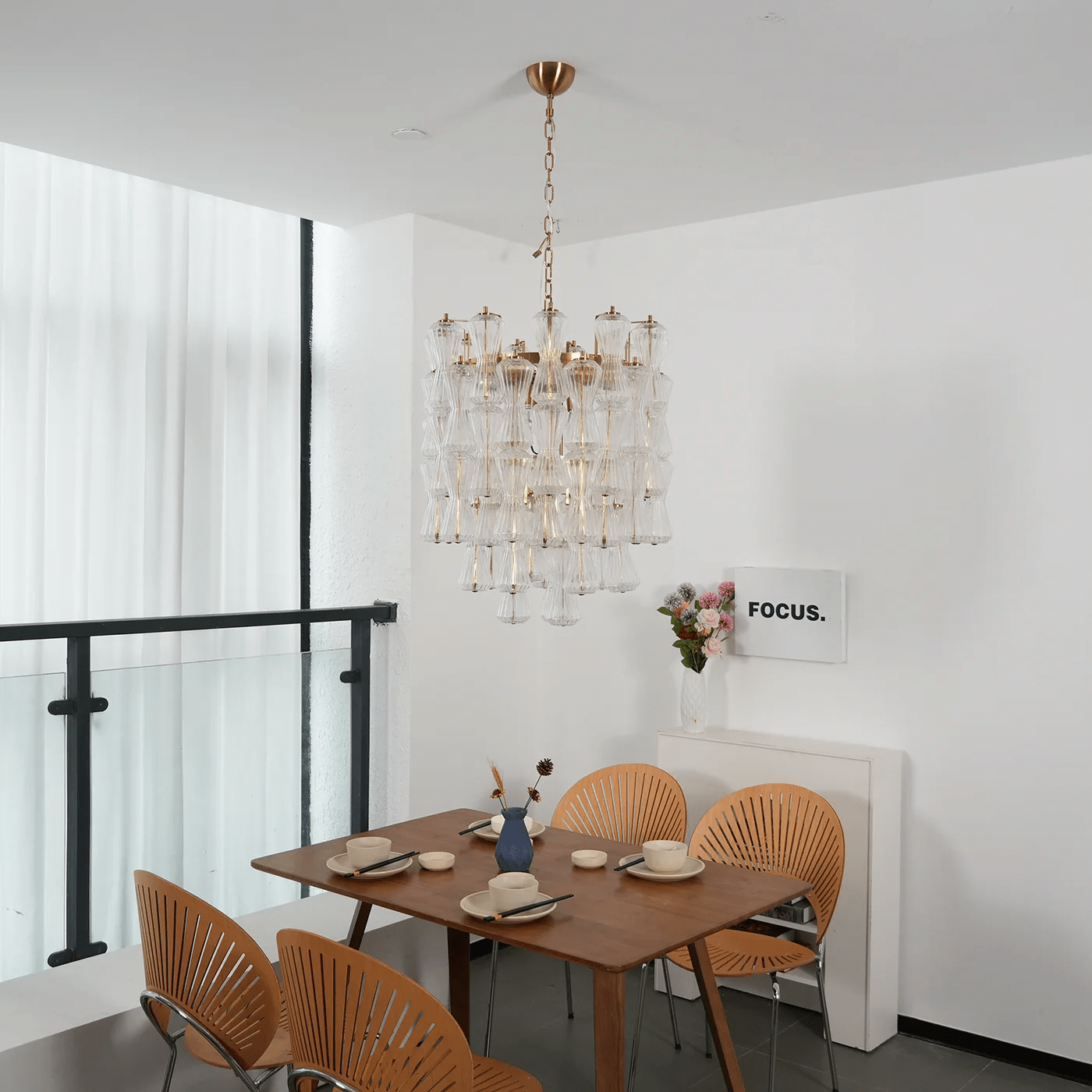 Florenzia Murano Glass Chandelier - Zonesus