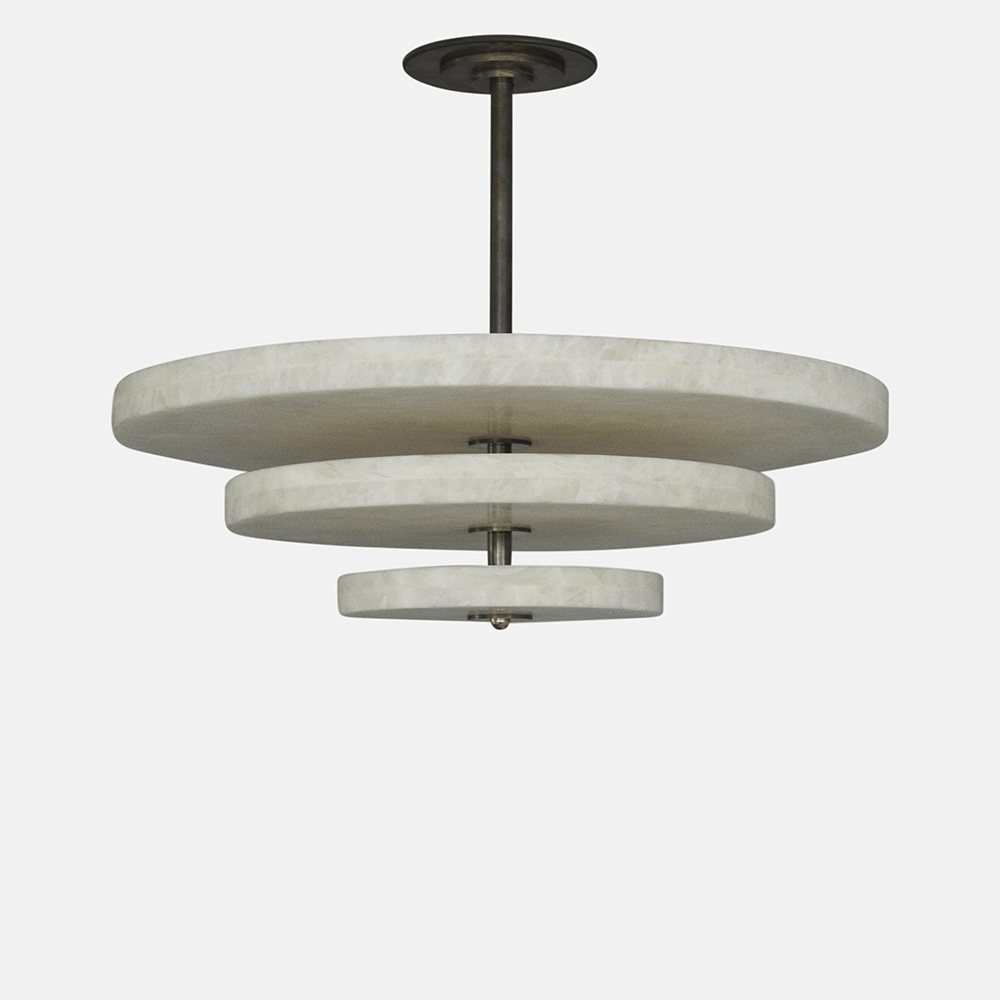 Ice Queen Alabaster Chandelier - Zonesus