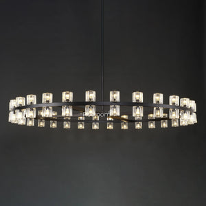 Arcachonest Round Chandelier 60" - Zonesus