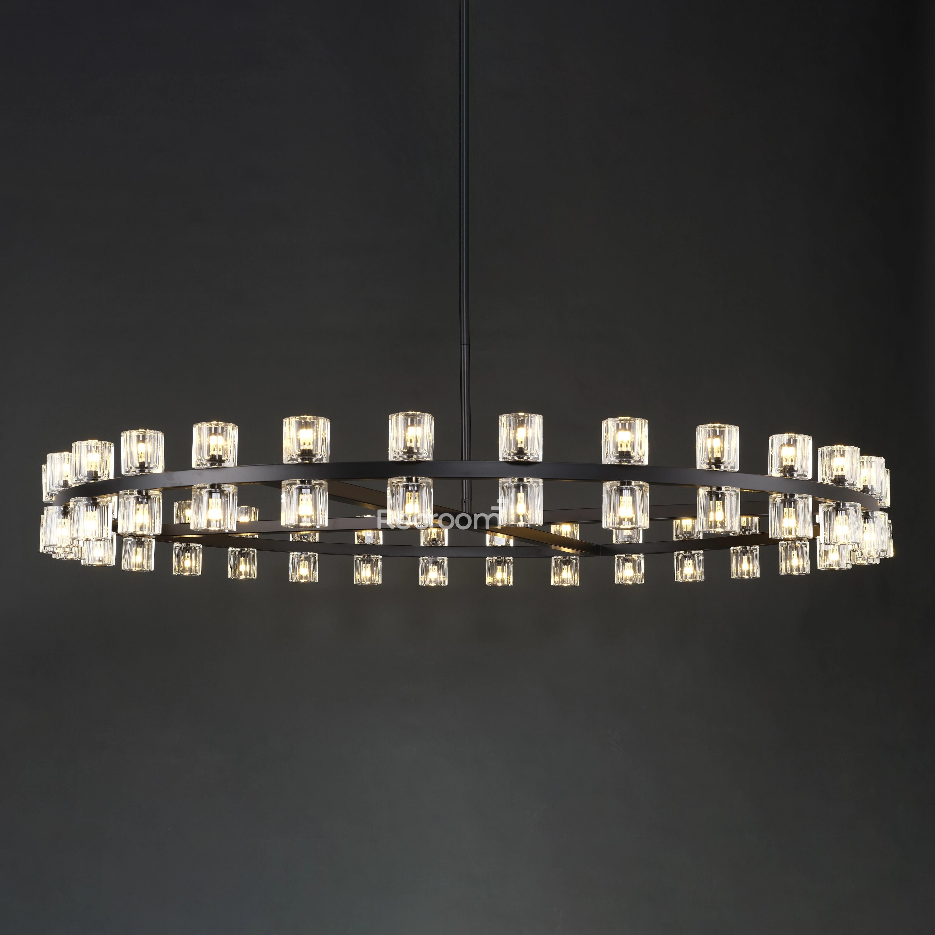 Arcachonest Round Chandelier 60" - Zonesus