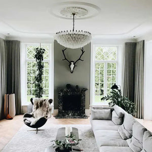 Murano Chandelier – Poliedri – 185 glass – Iridescent - Zonesus