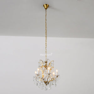Rococonut Crystal Outdoor Chandelier 18” - Zonesus