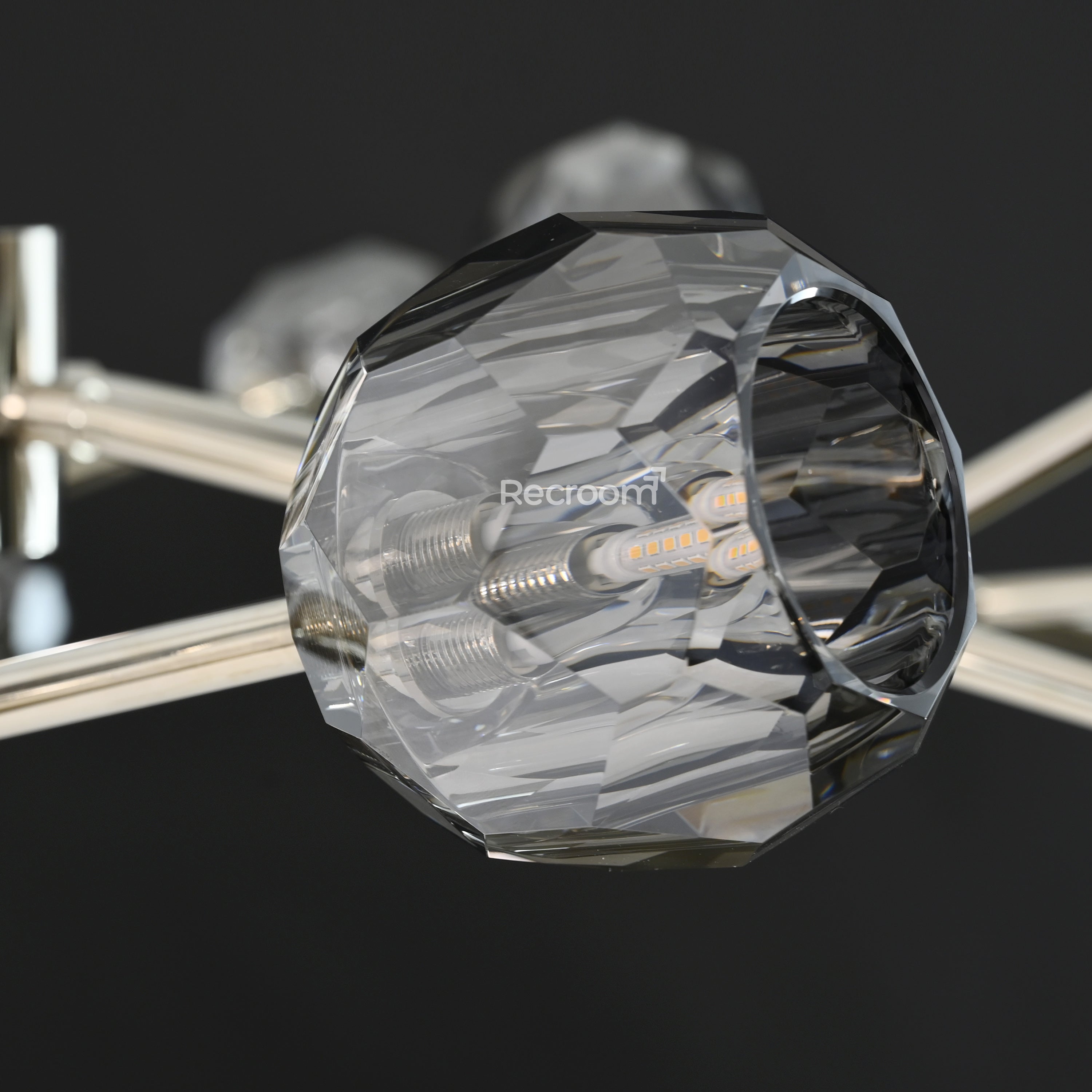 Boulew Crystal Glass Round Chandelier 60" - Zonesus