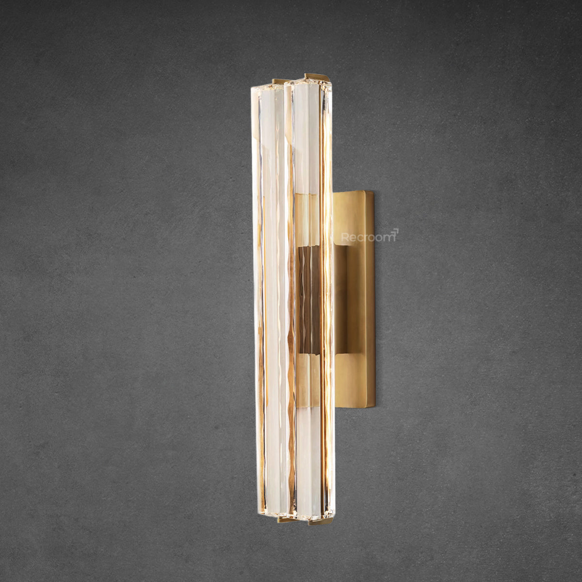 Auduben Crystal Double Sconce 15" 19" 25" - Zonesus