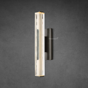 Auduben Crystal Single Sconce 15" 19" 25" - Zonesus