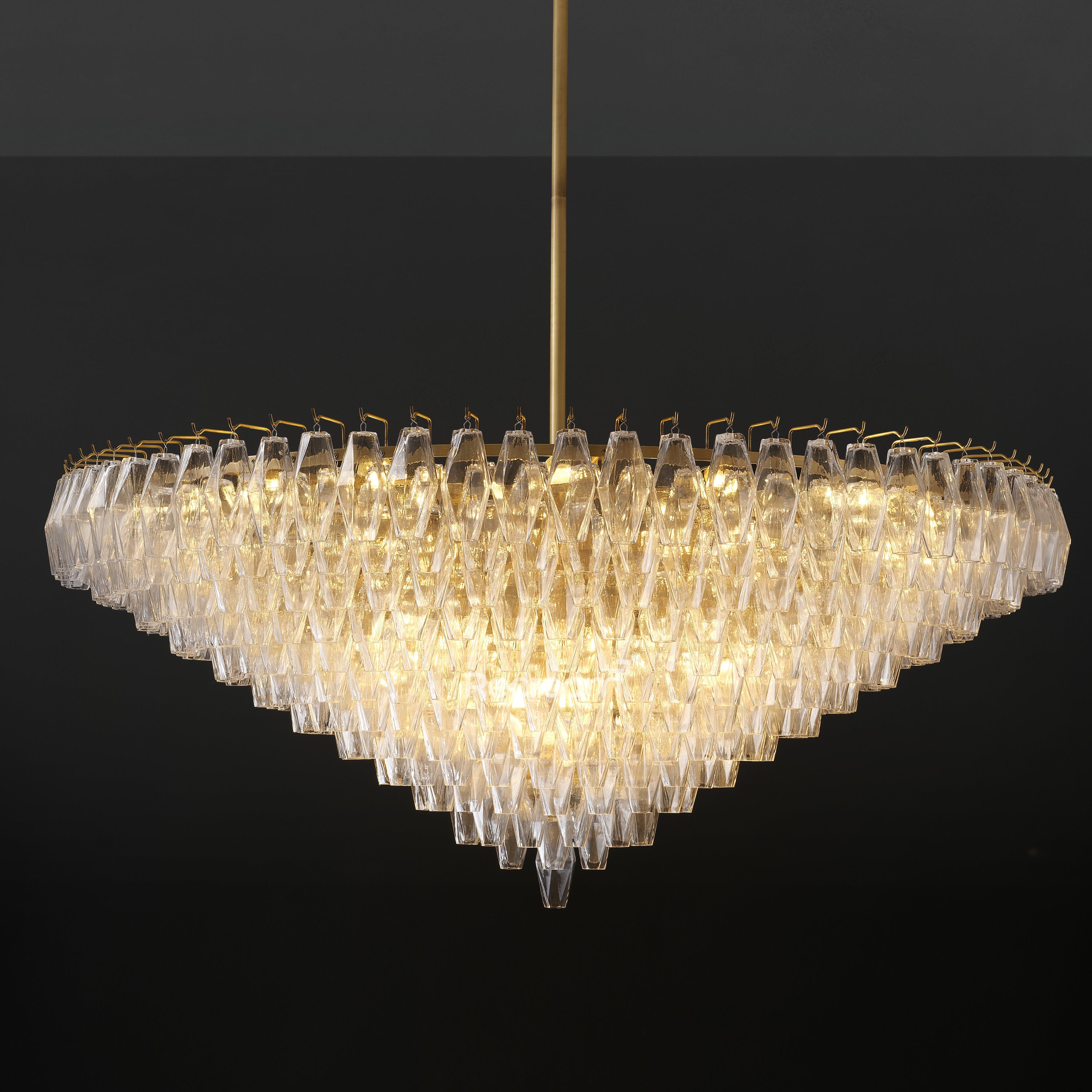 Chia Round Tired Chandelier 62" - Zonesus