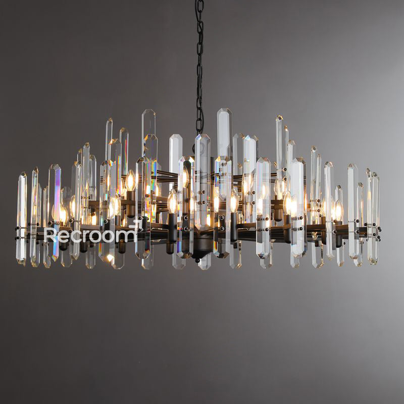 Bonington Round Chandelier 48" - Zonesus