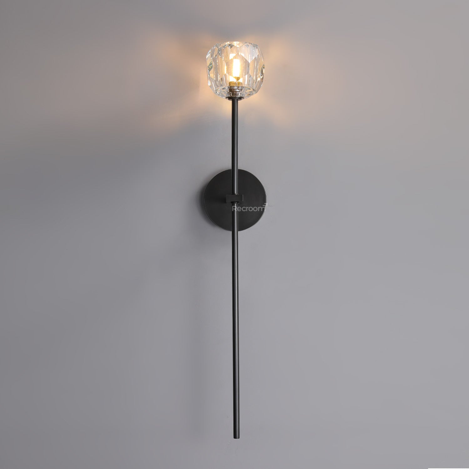 Boulew Crystal Glass Grand Sconce 6" - Zonesus