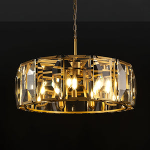 Harllow Multicurve Crystal Round Chandelier 19“ 31” 43“ 60” - Zonesus