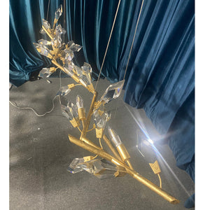 Addison 72" Linear Crystal chandelier - Zonesus