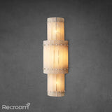 San Marconer Alabaster Grand Round Sconce - Zonesus