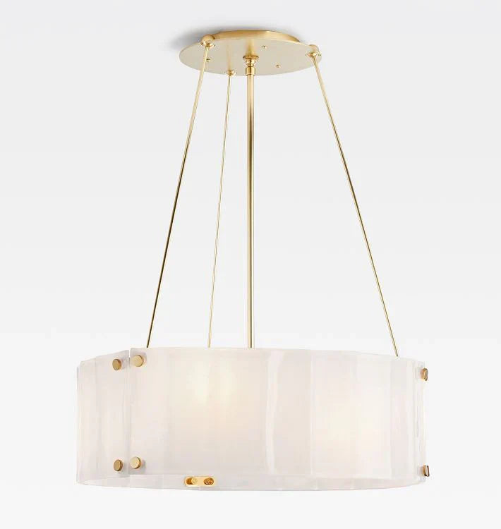 Willamette Glass Round Chandelier 24" - Zonesus