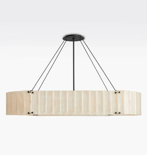 Willamette Glass Linear Chandelier 60" - Zonesus