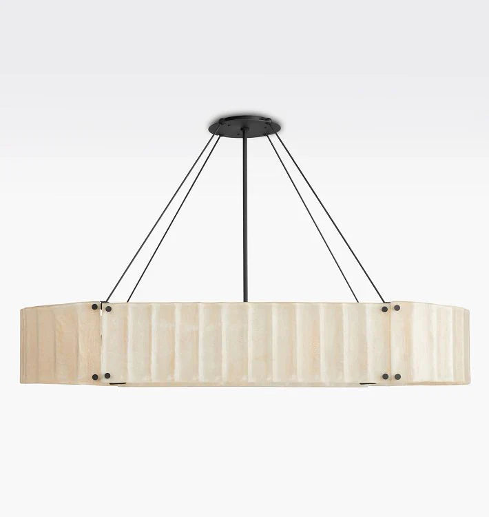 Willamette Glass Linear Chandelier 60" - Zonesus
