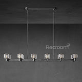 Demarat Double Linear Chandelier 72" - Zonesus