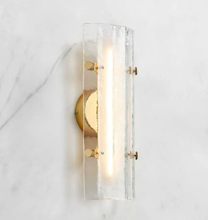 Willamette Glass Wall Sconce 16" - Zonesus