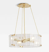Willamette Glass Round Chandelier 24" - Zonesus