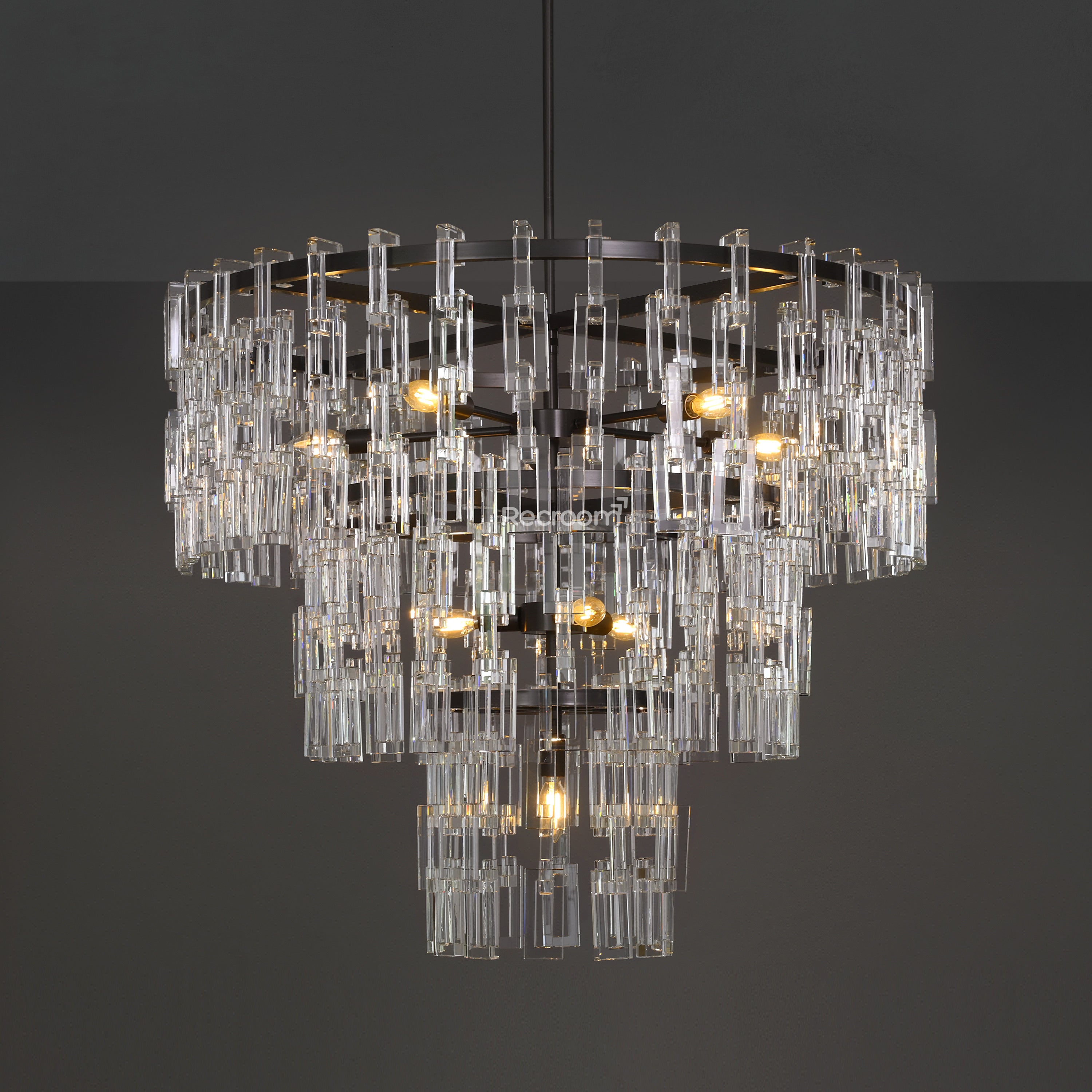 Marige Tiered Round Chandelier 36“ 48” 60“ - Zonesus