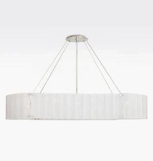 Willamette Glass Linear Chandelier 60" - Zonesus