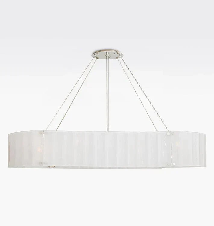 Willamette Glass Linear Chandelier 60" - Zonesus