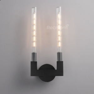 Cannel Double Wall Sconce 9" - Zonesus