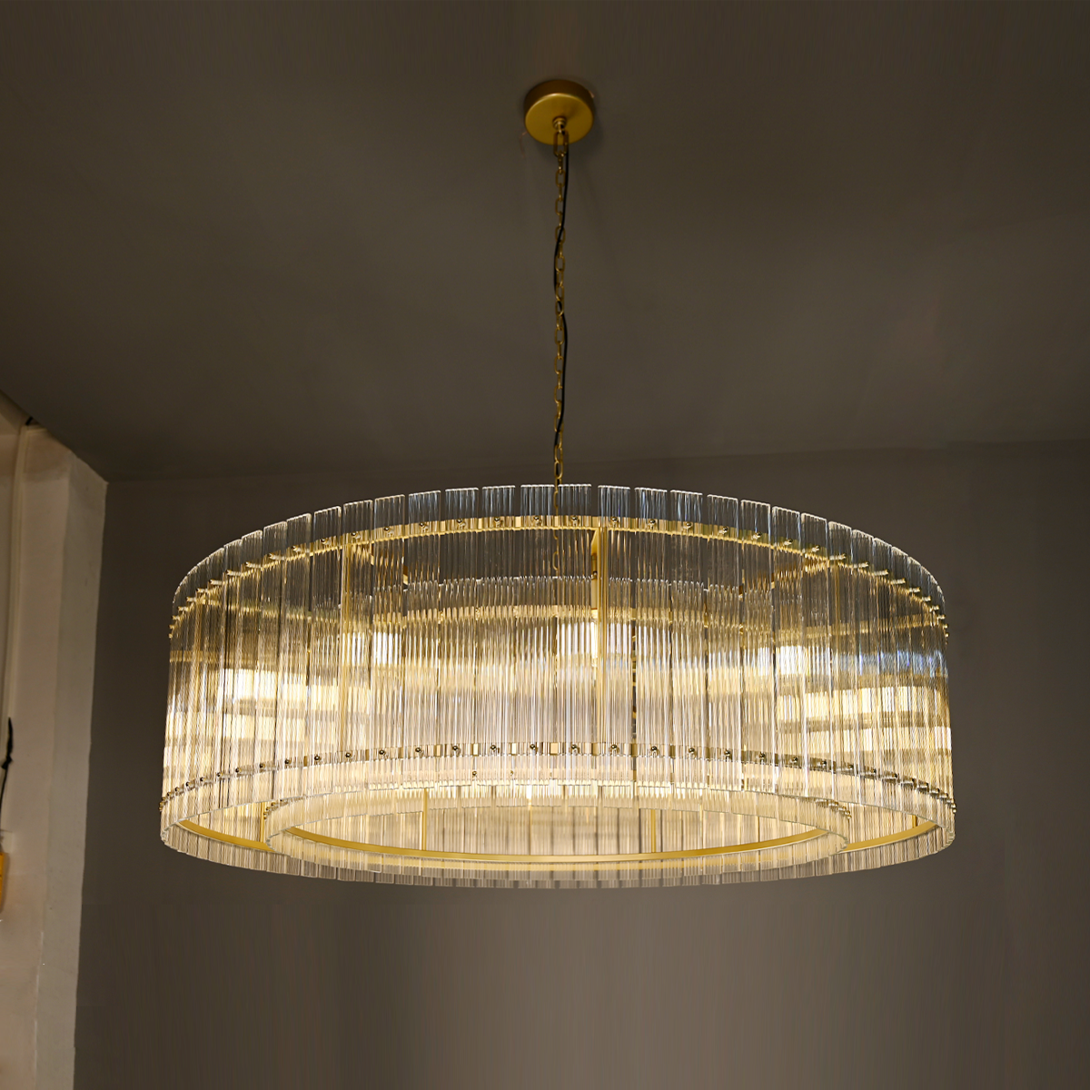 San Marcon Round Chandelier 22" 37" 48" 60" - Zonesus