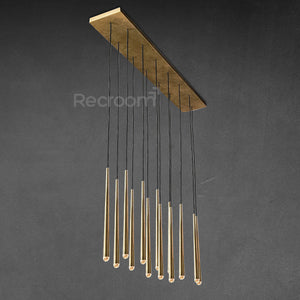 Aquitaines Linear Chandelier 72" - Zonesus