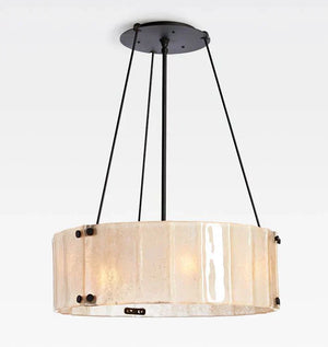 Willamette Glass Round Chandelier 24" - Zonesus