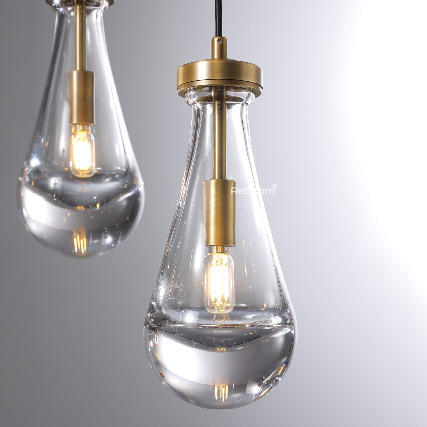 Raindrop Linear Chandelier 54" - Zonesus