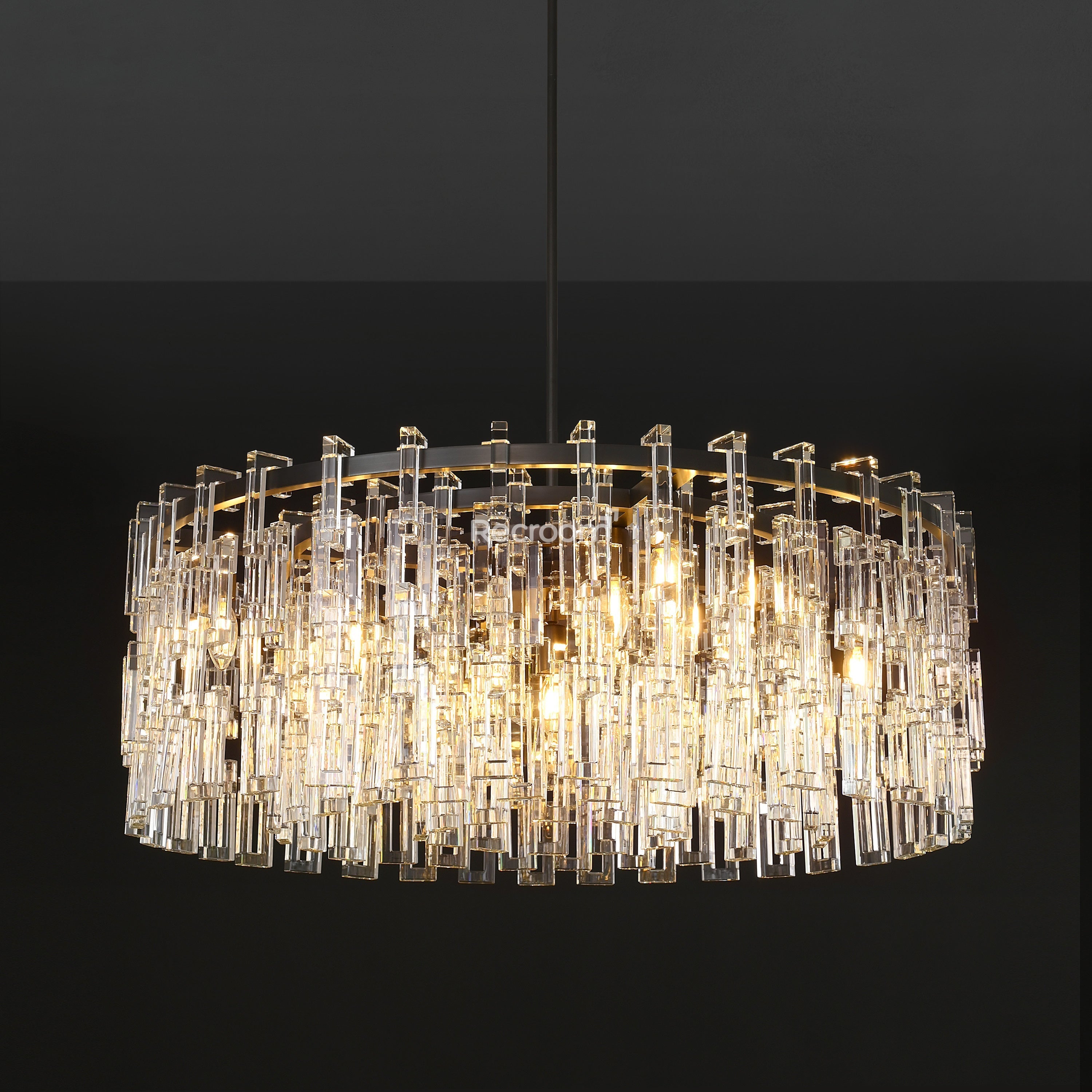 Marige Round Chandelier 36" - Zonesus