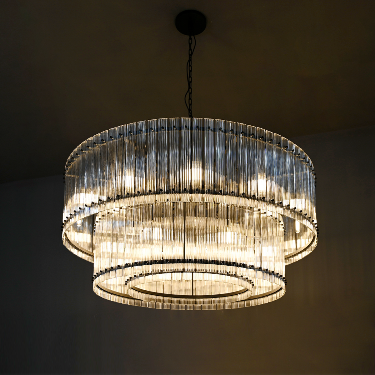 San Marcon Round Chandelier 22" 37" 48" 60" - Zonesus