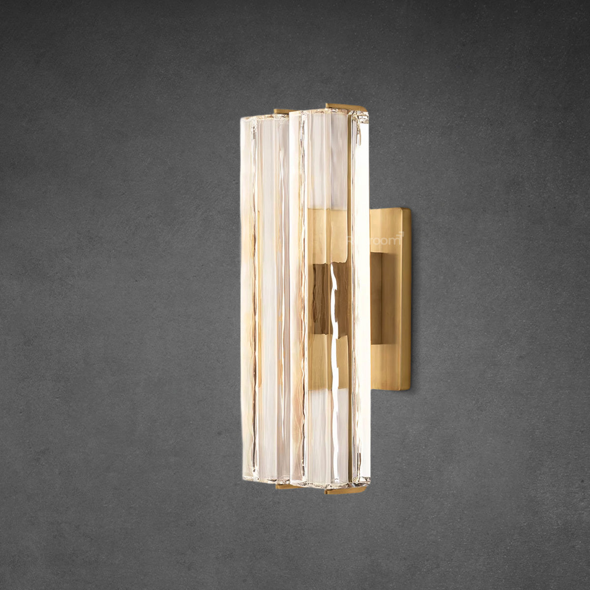 Auduben Crystal Double Sconce 15" 19" 25" - Zonesus