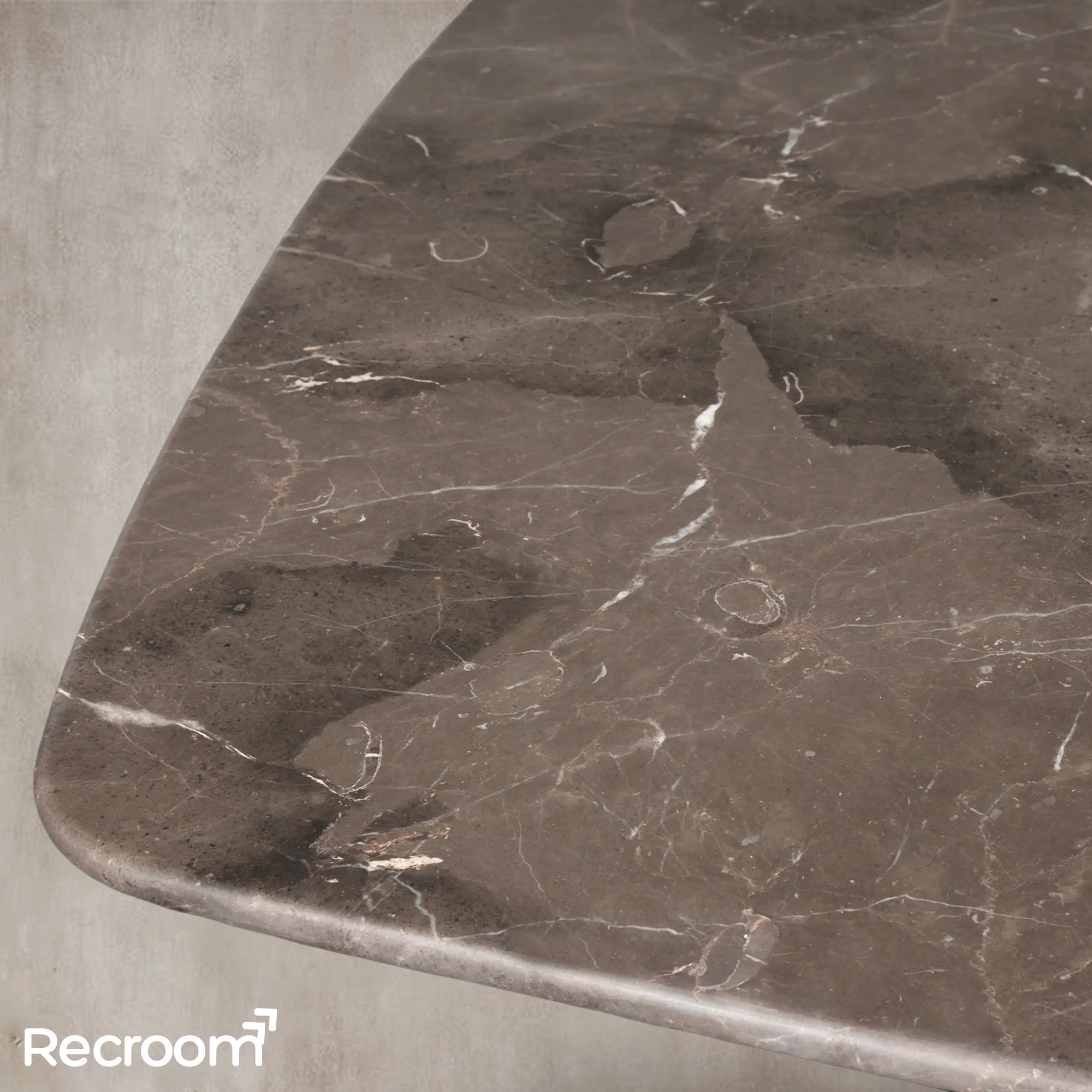 San Germani Stone Dining Table with Clement Base - Zonesus