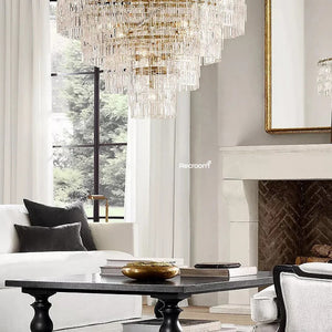 Marige Tiered Round Chandelier 36“ 48” 60“ - Zonesus