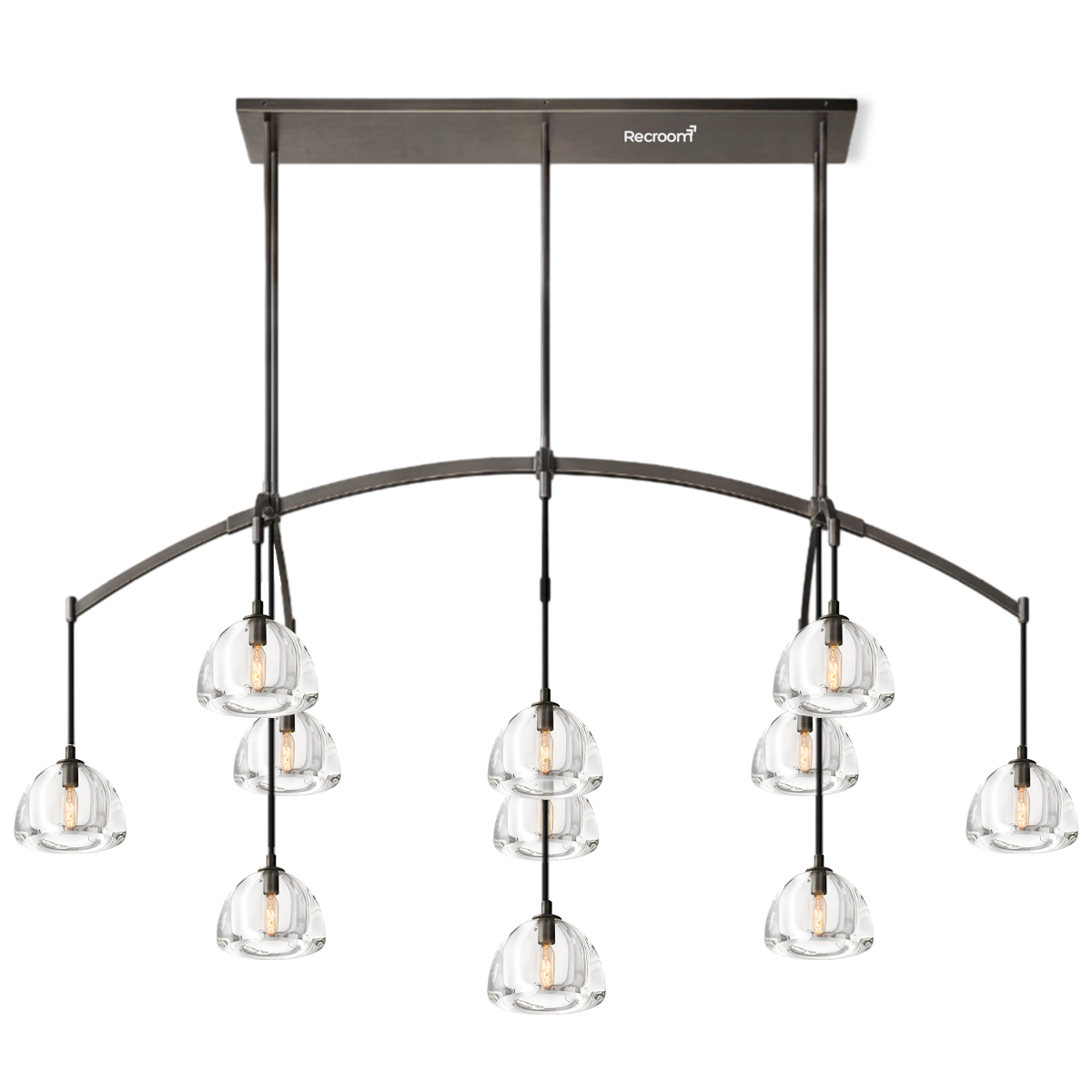 Hemisphero Linear Chandelier 72" - Zonesus